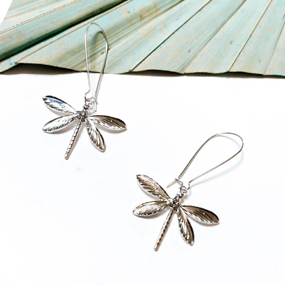 dragonfly earrings #580 - Picture 3 of 5